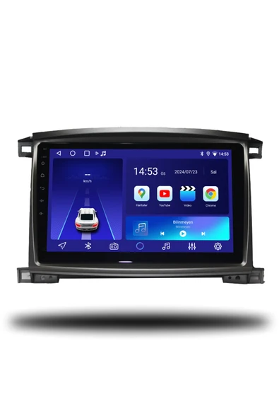 OSKODI Land Cruiser 2003-2007 Uyumlu Android Multimedya + Carplay + 4gb Ram + 64gb Hafıza