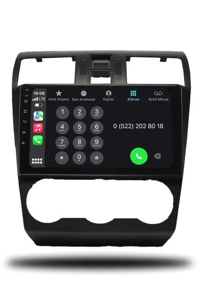 OSKODI Subaru Forester 2016-2018 Uyumlu Android Multimedya + CarPlay + 4GB RAM + 64GB Hafıza - Resim 4