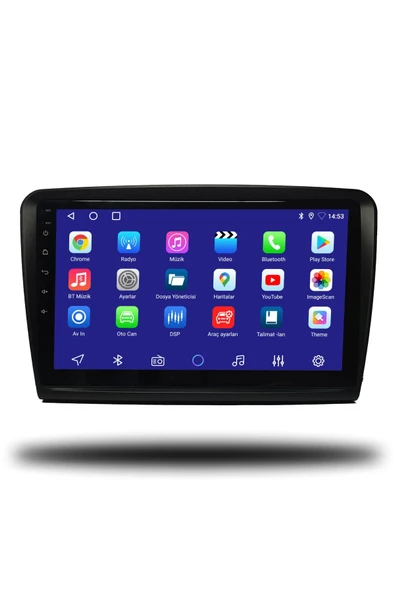 OSKODI Skoda SuperB 2009-2014 Uyumlu Android Multimedya + CarPlay + 4GB RAM + 64GB Hafıza - Resim 2