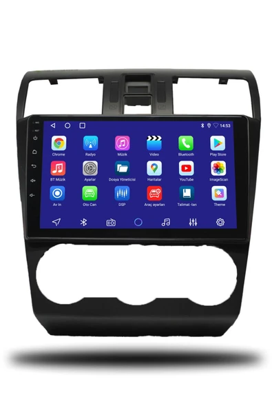 OSKODI Subaru Forester 2016-2018 Uyumlu Android Multimedya + CarPlay + 4GB RAM + 64GB Hafıza - Resim 2