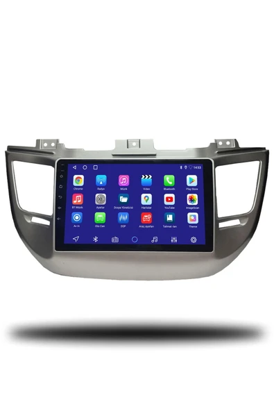 OSKODI Hyundai Tucson 2015-2018 Uyumlu Android Multimedya + CarPlay + 4GB RAM + 64GB Hafıza - Resim 2
