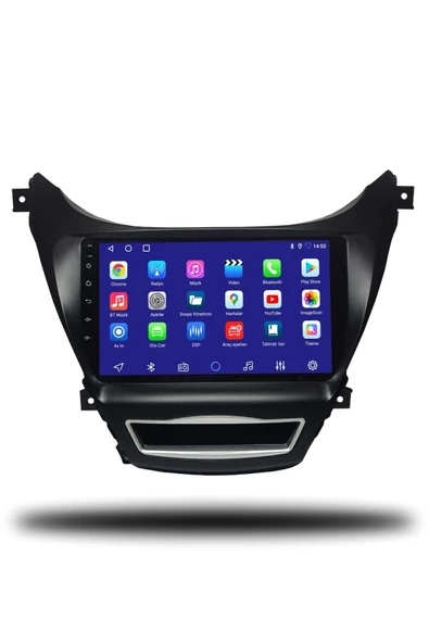 OSKODI Hyundai Elantra 2016 Uyumlu Android Multimedya + CarPlay + 4GB RAM + 64GB Hafıza - Resim 2