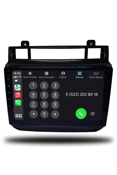 OSKODI Volkswagen Touareg 2010-2020 Uyumlu Android Multimedya Carplay 4gb Ram 64gb Hafıza - 4