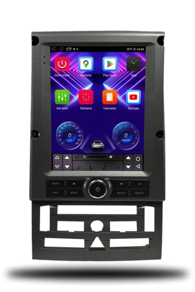 OSKODI Peugeot 407 Tesla 2004-2011 Uyumlu Android Multimedya + CarPlay + 4GB RAM + 64GB Hafıza - Resim 2