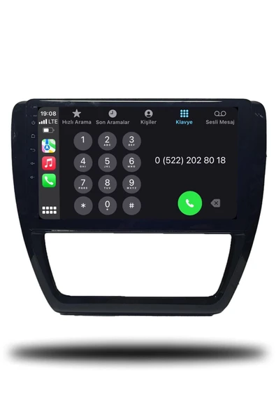 OSKODI Volkswagen Jetta 2016-2021 Uyumlu Android Multimedya Carplay 4gb Ram 64gb Hafıza - Resim 3