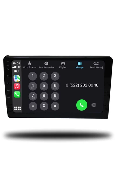 OSKODI Ford Mondeo 2001-2007 Uyumlu Android Multimedya + CarPlay + 4GB RAM + 64GB Hafıza - Resim 4