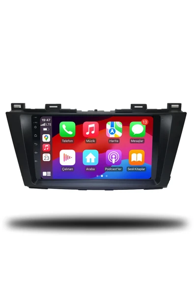 OSKODI Mazda 5 2010-2013 Uyumlu Android Multimedya + CarPlay + 4GB RAM + 64GB Hafıza - 3