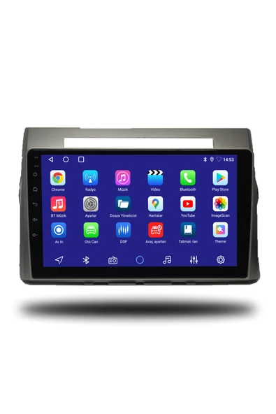 OSKODI Verso 2002-2008 Uyumlu Android Multimedya + CarPlay + 4GB RAM + 64GB Hafıza - Resim 2