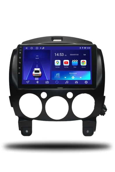 OSKODI Mazda 2 2009-2013 Uyumlu Android Multimedya + CarPlay + 4GB RAM + 64GB Hafıza ürün görseli