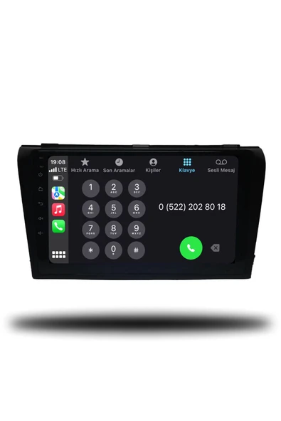 OSKODI Mazda 3 2004-2009 Uyumlu Android Multimedya + CarPlay + 4GB RAM + 64GB Hafıza - Resim 4