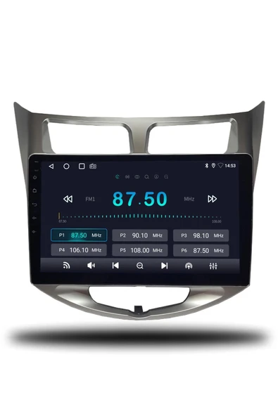 OSKODI Hyundai Accent Blue 2011-2019 Uyumlu Android Multimedya + CarPlay + 4GB RAM + 64GB Hafıza - Resim 5