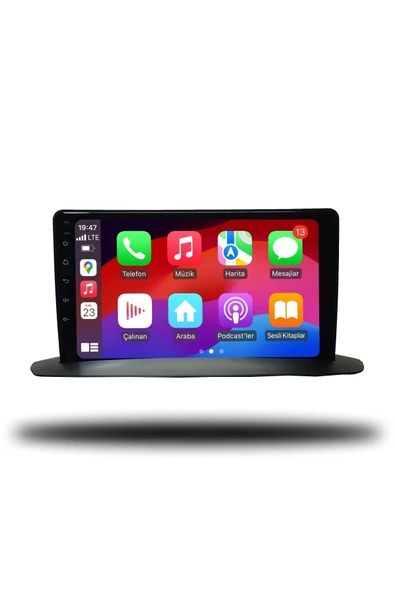 OSKODI Renault Megane 2010-2016 Uyumlu Android Multimedya Carplay 4gb Ram 64gb Hafıza - 3