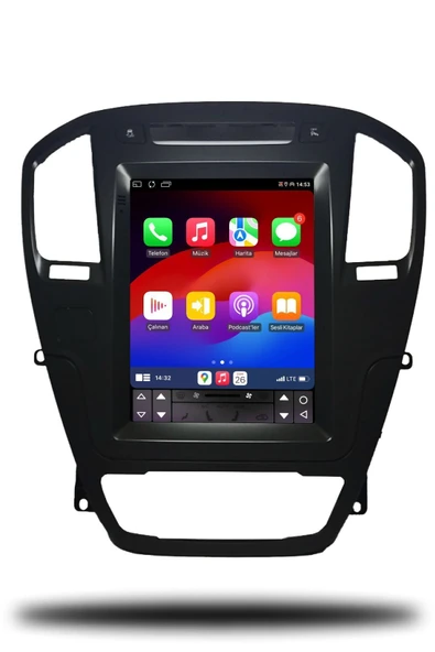 OSKODI Opel Insignia Old Tesla 2009-2012 Uyumlu Android Multimedya  + CarPlay + 4GB RAM + 64GBHafıza - Resim 2