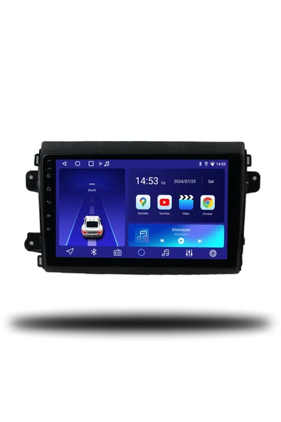OSKODI Citroen Jumper 2022-2023 Uyumlu Android Multimedya + CarPlay + 4GB RAM + 64GB Hafıza - 1
