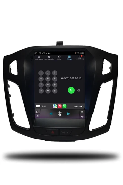 OSKODI Ford Focus 3-4 Tesla 2012-2017 Uyumlu Android Multimedya + CarPlay + 4GB RAM + 64GB Hafıza - Resim 4