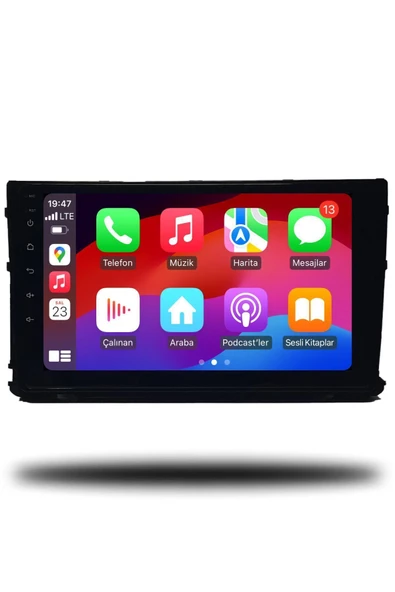 OSKODI Volkswagen Polo 2018-2022 Uyumlu Android Multimedya Carplay 4gb Ram 64gb Hafıza - 3