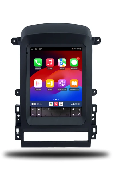 OSKODI Chevrolet Captiva Tesla 2007-2011 Uyumlu Andorid Multimedya + CarPlay + 4GB RAM + 64GB Hafıza - Resim 3