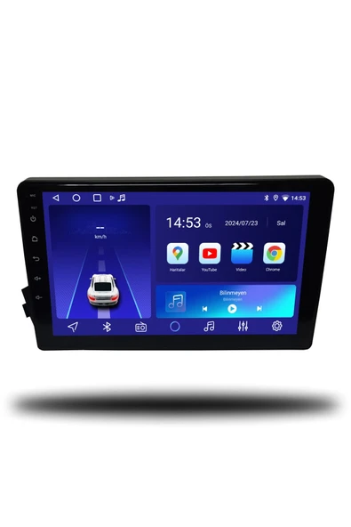 OSKODI Ssangyong Actyon 2006-2012 Uyumlu Android Multimedya + CarPlay + 4GB RAM + 64GB Hafıza - 1