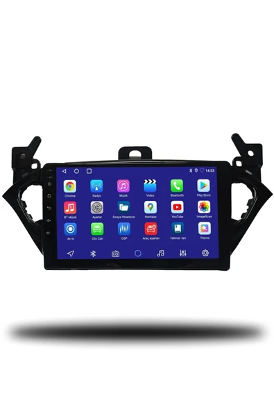 OSKODI Opel Corsa E 2017-2019 Uyumlu Android Multimedya + CarPlay + 4GB RAM + 64GB Hafıza - Resim 2