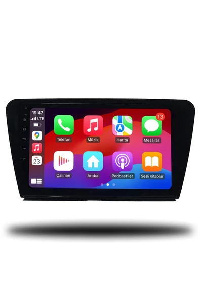 OSKODI Skoda Octavia 2013-2020 Uyumlu Android Multimedya + CarPlay + 4GB RAM + 64GB Hafıza - Resim 3