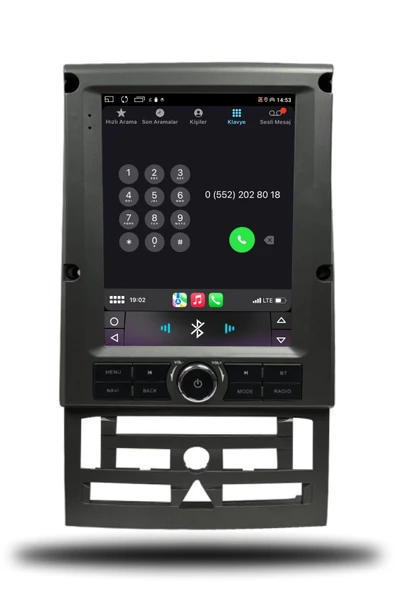 OSKODI Peugeot 407 Tesla 2004-2011 Uyumlu Android Multimedya + CarPlay + 4GB RAM + 64GB Hafıza - Resim 4