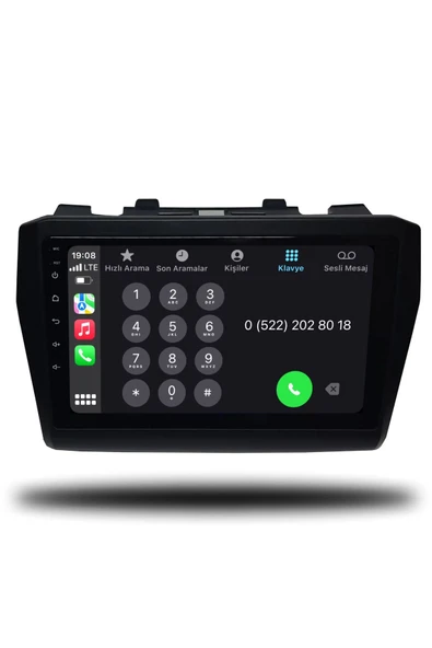 OSKODI Suzuki Swift 2020-2022 Uyumlu Android Multimedya Carplay 4gb Ram 64gb Hafıza - Resim 4
