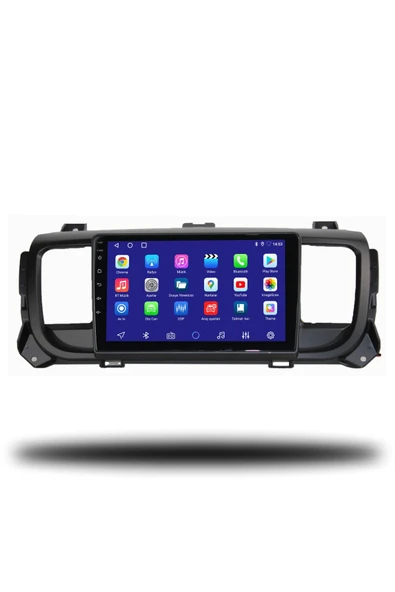 OSKODI Citroen Jumpy 2017-2022 Uyumlu Android Multimedya + CarPlay + 4GB RAM + 64GB Hafıza - Resim 2