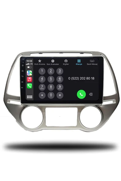 OSKODI Hyundai i20 2012-2014 Uyumlu Android Multimedya + CarPlay + 4GB RAM + 64GB Hafıza - Resim 4