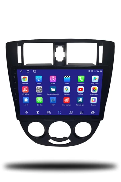 OSKODI Chevrolet Lacetti 2004-2009 Uyumlu Andorid Multimedya + CarPlay + 4GB RAM + 64GB Hafıza - Resim 2