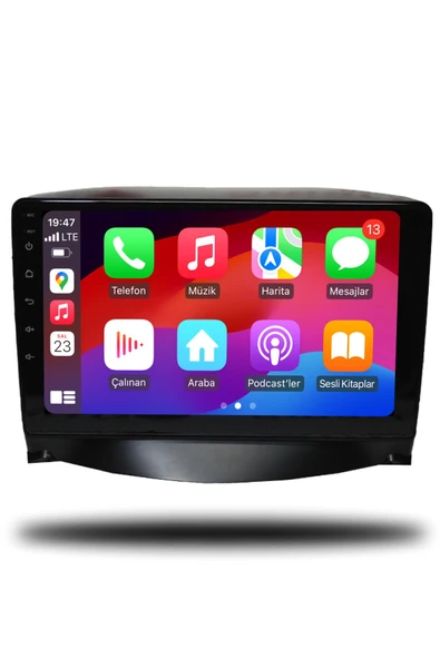 OSKODI Peugeot 207 2006-2012 Uyumlu Android Multimedya + CarPlay + 4GB RAM + 64GB Hafıza - Resim 3