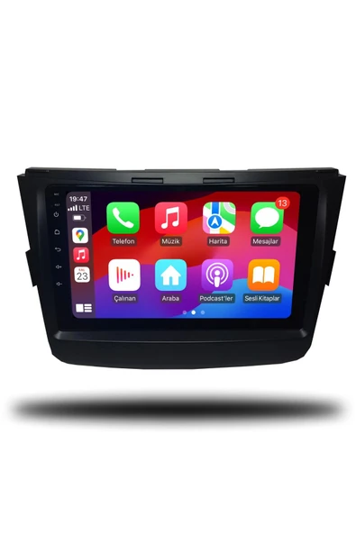 OSKODI Ssangyong Musso 2018+ Uyumlu Android Multimedya + CarPlay + 4GB RAM + 64GB Hafıza - Resim 3