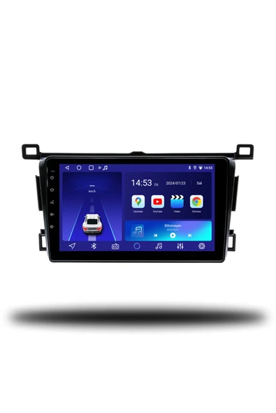 OSKODI Rav4 2013-2018 Uyumlu Android Multimedya   CarPlay + 4GB RAM + 64GB Hafıza - 1