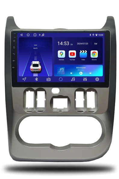 OSKODI Dacia Duster 2010-2013 Uyumlu Android Multimedya + CarPlay + 4GB RAM + 64GB Hafıza ürün görseli 1