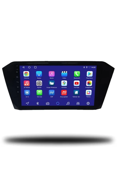 OSKODI Volkswagen Passat B8 2015-2022 Uyumlu Android Multimedya Carplay 4gb Ram 64gb Hafıza - Resim 2