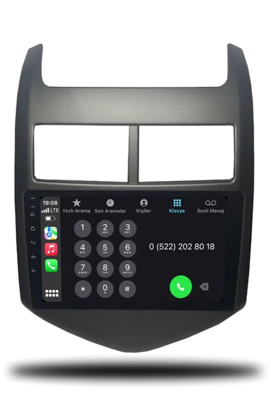OSKODI Chevrolet Aveo 2012-2018 Uyumlu Andorid Multimedya + CarPlay + 4GB RAM + 64GB Hafıza - Resim 4