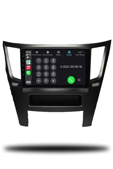 OSKODI Subaru Legacy 2010-2014 Uyumlu Android Multimedya + CarPlay + 4GB RAM + 64GB Hafıza - Resim 4