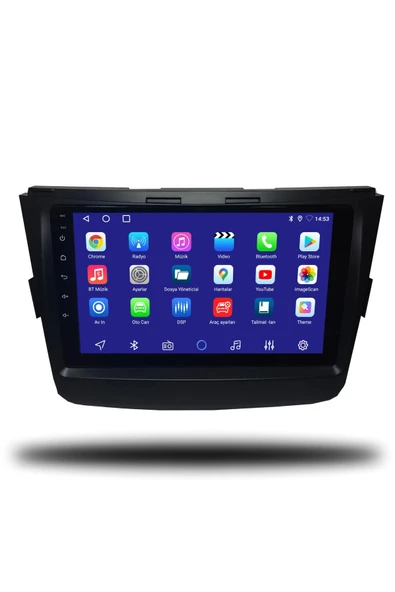 OSKODI Ssangyong Musso 2018+ Uyumlu Android Multimedya + CarPlay + 4GB RAM + 64GB Hafıza - Resim 2