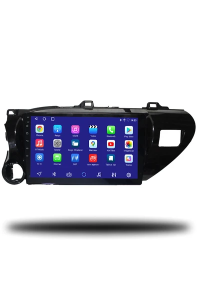 OSKODI Toyota Hilux 2016-2022 Uyumlu Android Multimedya + CarPlay + 4GB RAM + 64GB Hafıza - Resim 2