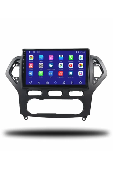 OSKODI Ford Mondeo 2011-2014 Uyumlu  Android Multimedya + CarPlay + 4GB RAM + 64GB Hafıza - Resim 2