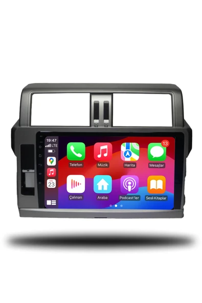 OSKODI Toyota Prado 2011-2016 Uyumlu Android Multimedya + CarPlay + 4GB RAM + 64GB Hafıza - 3