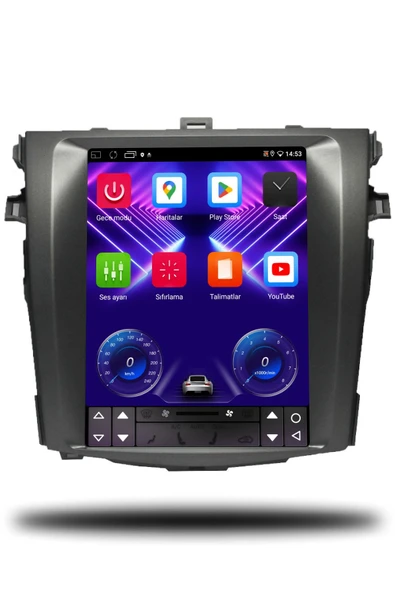 OSKODI Honda Accord Tesla Uyumlu Android Multimedya + CarPlay + 4GB RAM + 64GB Hafıza - 2
