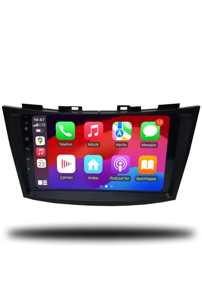 OSKODI Suzuki Swift 2011-2016 Uyumlu Android Multimedya Carplay 4gb Ram 64gb Hafıza - Resim 3