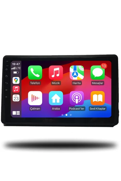 OSKODI Dacia Duster 2018-2022 Uyumlu Android Multimedya + CarPlay + 4GB RAM + 64GB Hafıza - Resim 3