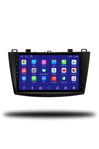OSKODI Mazda 3 2010-2013 Uyumlu Android Multimedya + CarPlay + 4GB RAM + 64GB Hafıza - Resim 2