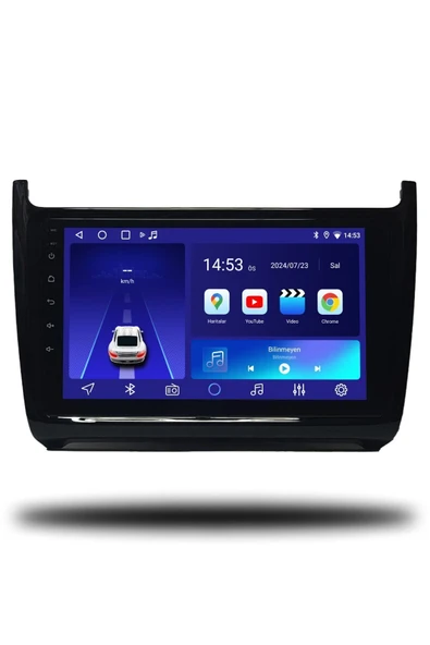 OSKODI Volkswagen Polo 2014-2018 Uyumlu Android Multimedya Carplay 4gb Ram 64gb Hafıza