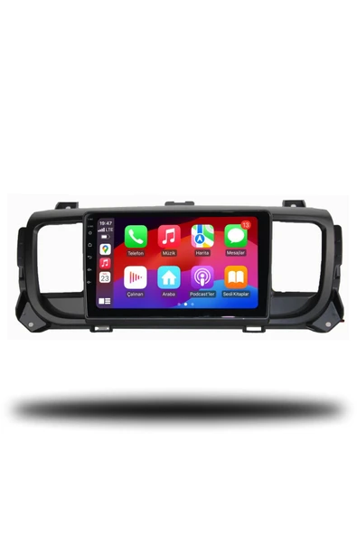 OSKODI Citroen Jumpy 2017-2022 Uyumlu Android Multimedya + CarPlay + 4GB RAM + 64GB Hafıza - Resim 3