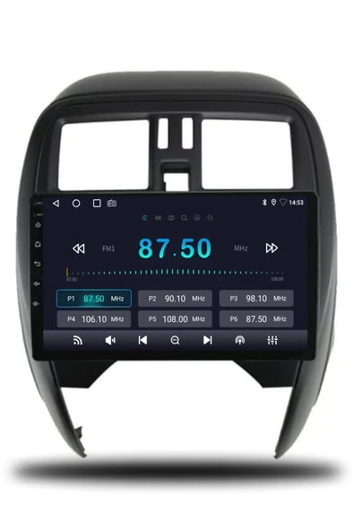 OSKODI Nissan Micra 2014-2018 Uyumlu Android Multimedya + CarPlay + 4GB RAM + 64GB Hafıza - Resim 5