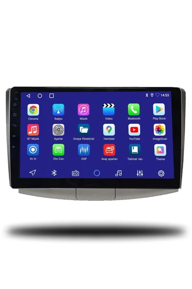 OSKODI Volkswagen Passat B6 B7 2007-2010 Uyumlu Android Multimedya Carplay 4gb Ram 64gb Hafıza - 2