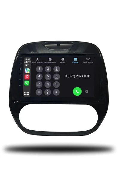 OSKODI Renault Captur 2013-2021 Uyumlu Android Multimedya Carplay 4gb Ram 64gb Hafıza - Resim 4