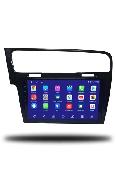 OSKODI Volkswagen Golf 7 2013-2021 Uyumlu Android Multimedya Carplay 4gb Ram 64gb Hafıza - 2